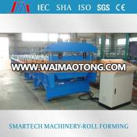 0.8-1.2mm thickness metal floor tile making machine from China